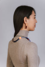 Memphis Maxi Necklace - Lilac/Salmon