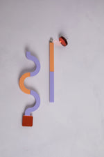 Memphis Maxi Earrings - Vibrant Color Edition