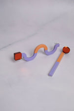 Memphis Maxi Earrings - Vibrant Color Edition