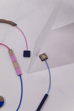 Memphis Maxi Necklace - Electric Blue