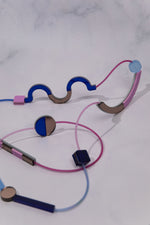 Memphis Maxi Necklace - Electric Blue