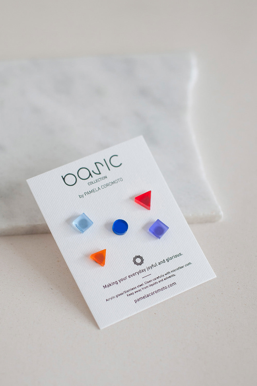 BASIC MINI - NEW Colorful Palette - Stud Earrings Set