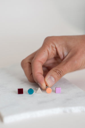 BASIC MINI - NEW Colorful Palette - Stud Earrings Set