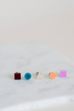 BASIC MINI - NEW Colorful Palette - Stud Earrings Set