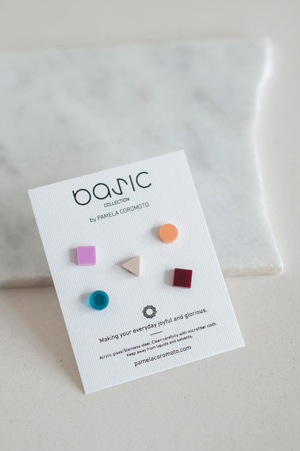 BASIC MINI - NEW Colorful Palette - Stud Earrings Set