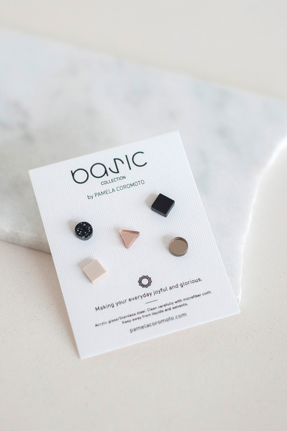 BASIC MINI -Stud Earrings Set