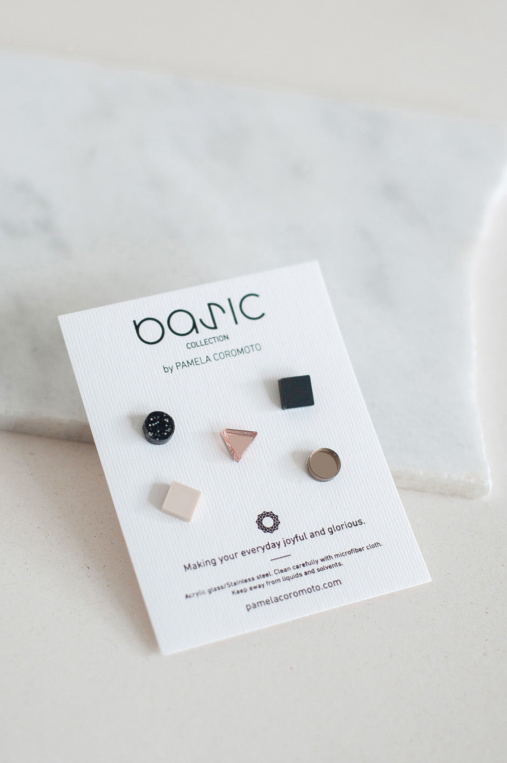 BASIC MINI -Stud Earrings Set