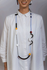 Memphis Maxi Necklace - Primary Colors